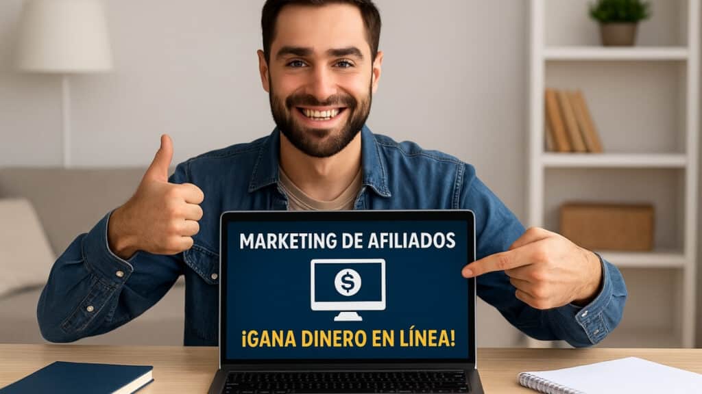Marketing de afiliados - ganar dinero en línea