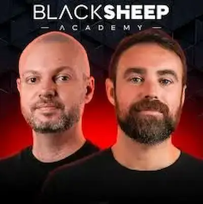Iván Goser y César Barriga fundadores de Black Sheep Academy