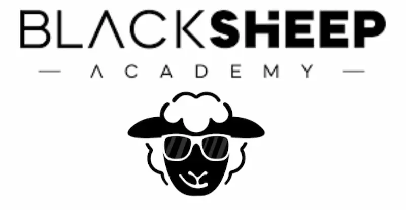 Logotipo oficial de Black Sheep Academy
